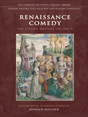 cover image of Renaissance Comedy